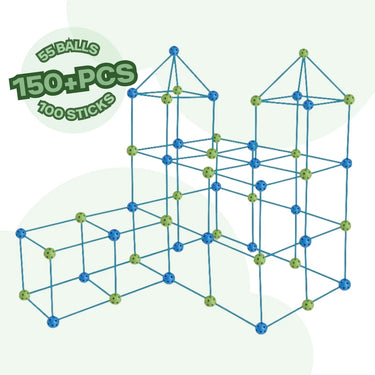 Magic Fort | Diversión familiar emocionante y creativa - Kit de construcción